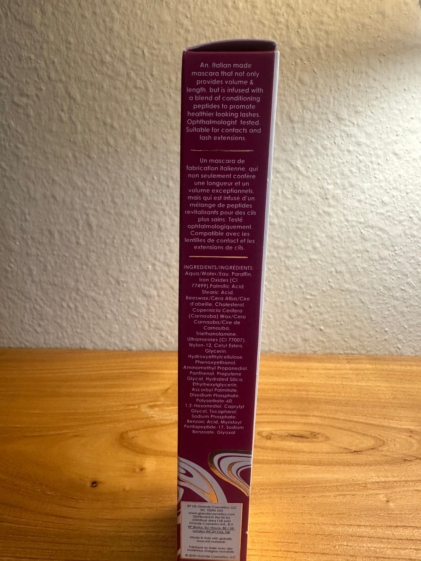 GrandeMASCARA
Conditioning Peptide Mascara