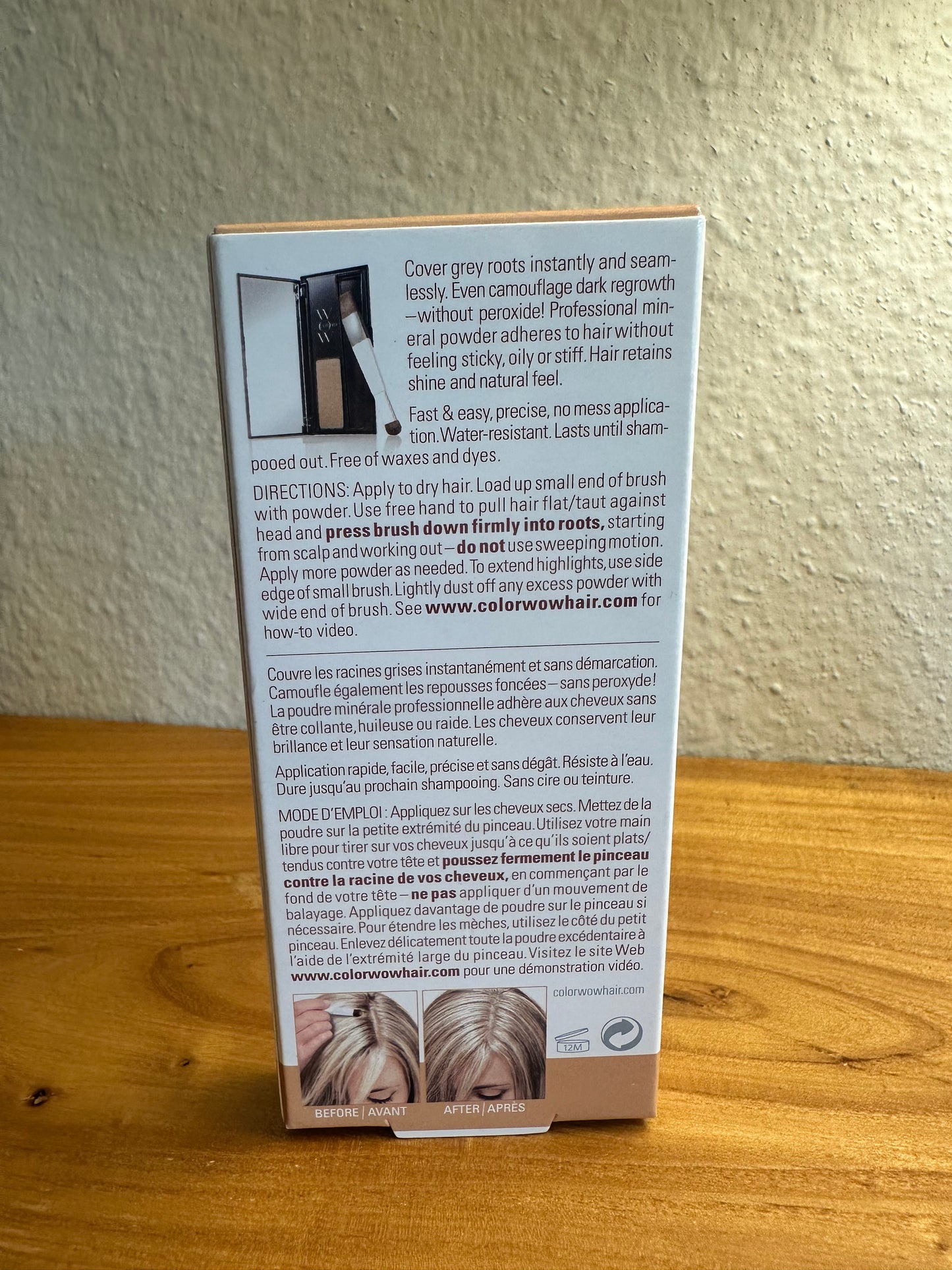 Color Wow root cover up Blonde