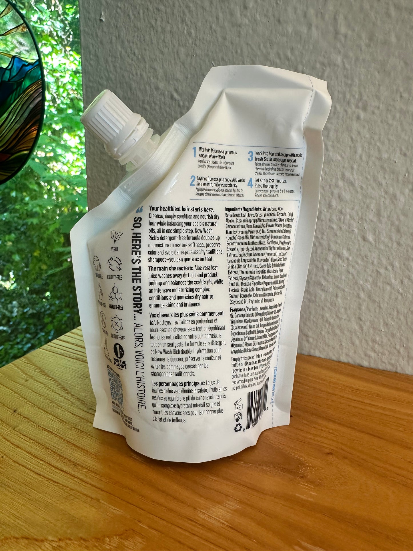 NEW WASH Rich Refill Pouch 8oz