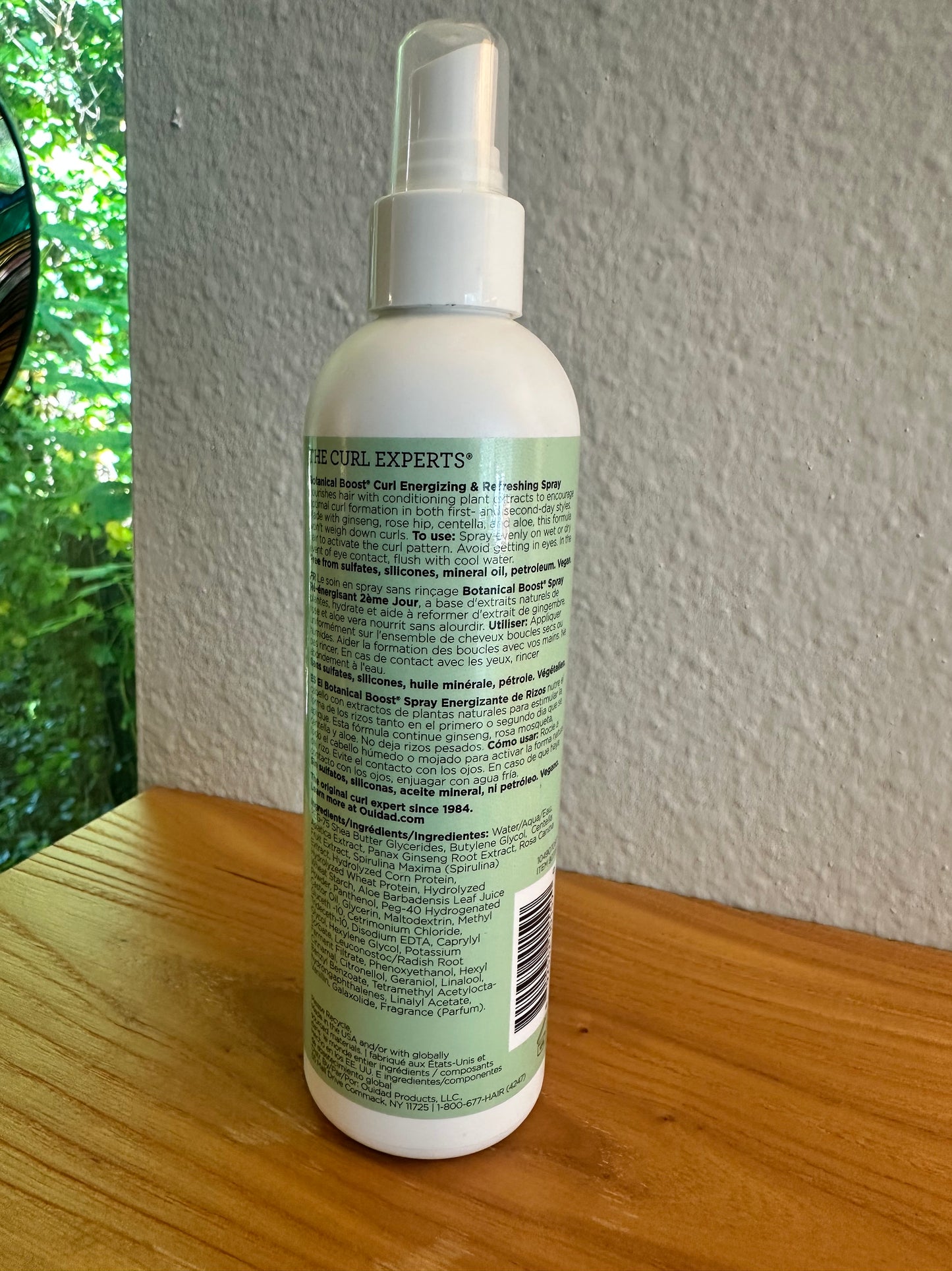 Ouidad Botanical Boost
Curl Energizing & Refreshing Spray