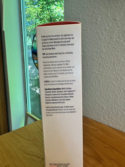 NEW WASH Pre-Wash PREBIOTIC MICELLAR SCALP RINSE