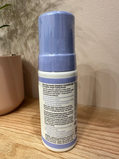 K18 Biomimetic Hairscience 
TripleBright Oxidation Defense Purple Shampoo Foam