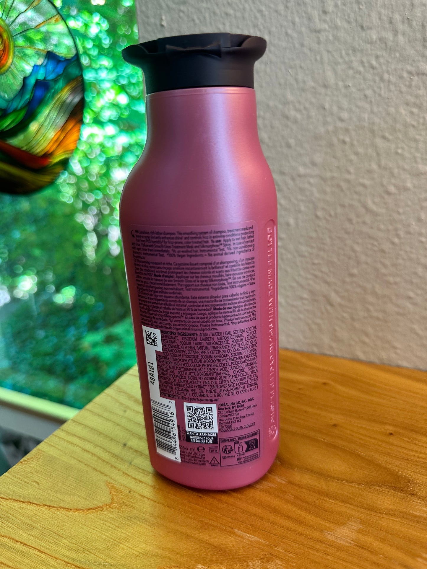 Pureology SMOOTH GLOSS SULFATE-FREE SHAMPOO FOR FRIZZY HAIR
