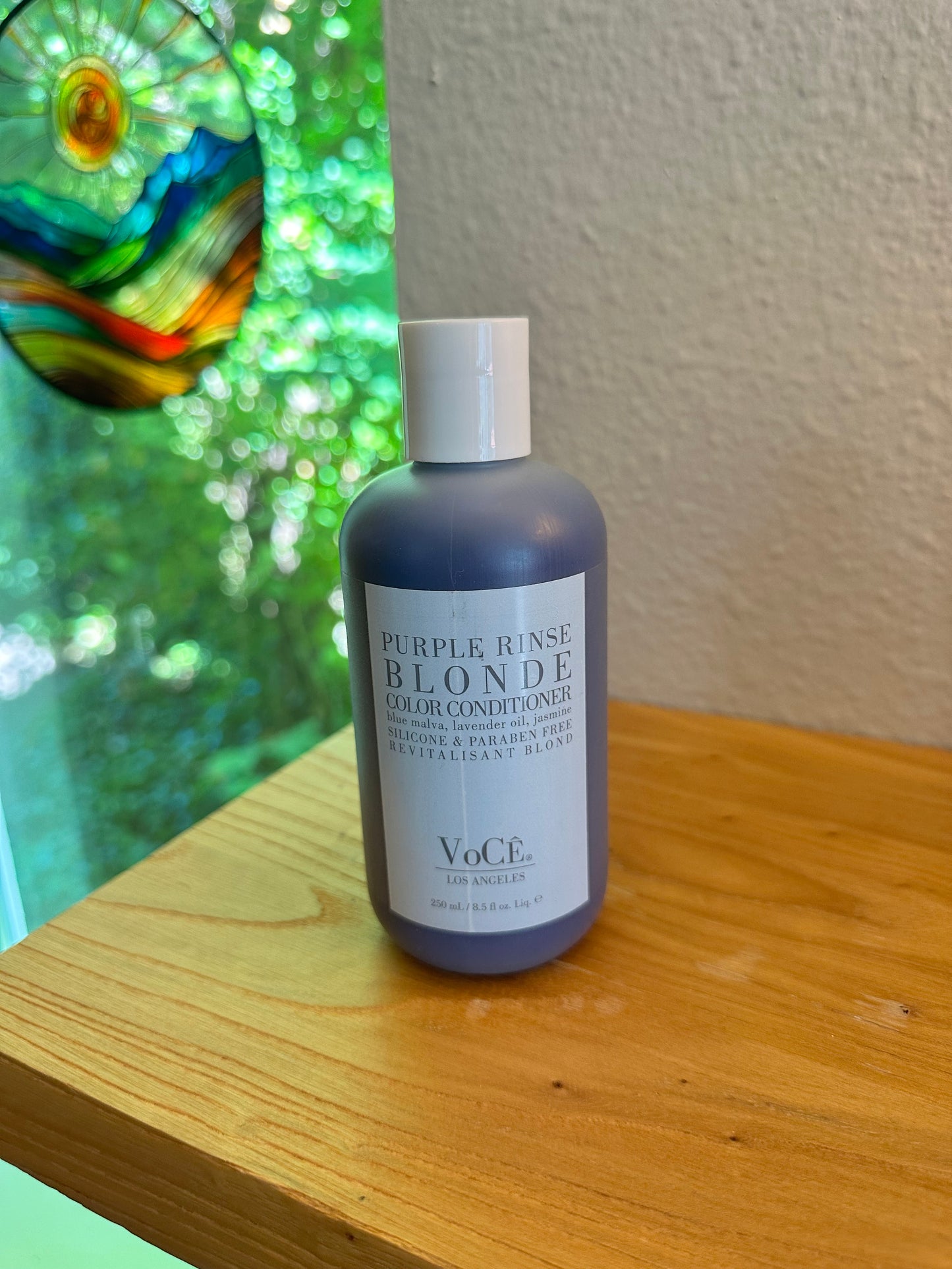 VoCÊ Haircare –  Natural Purple Conditioner | Anti-Brass, Shine Enhancing, Cruelty-Free, Vegan Haircare for Blonde, Gray, Color-Treated Hair with Blue Malva, Lavender Oil, Jasmine