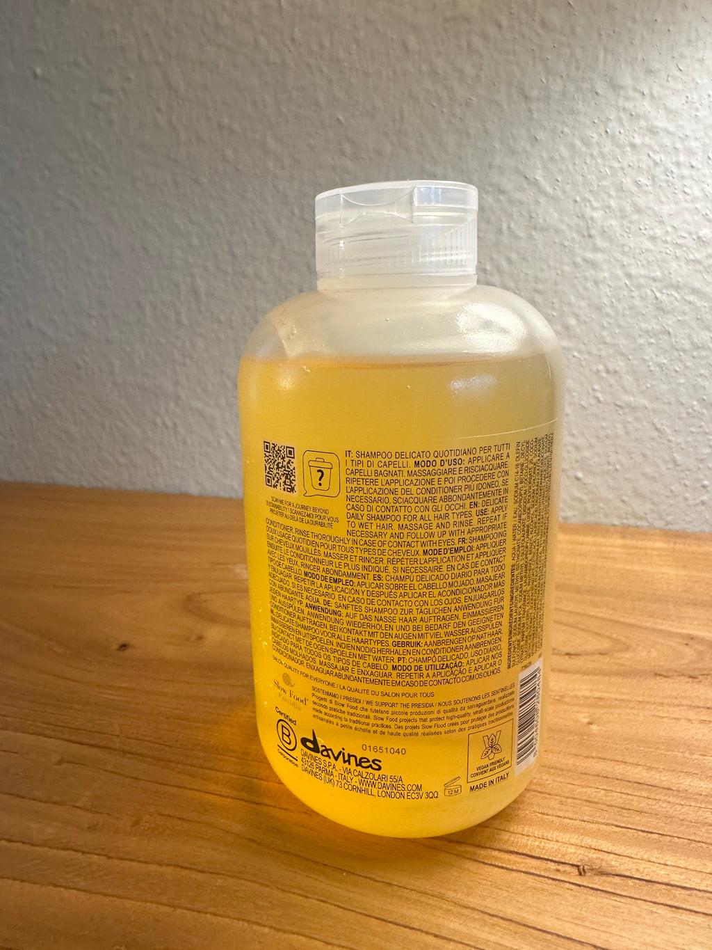 Davines ESSENTIAL HAIRCARE
DEDE Shampoo
Delicate Daily Shampoo