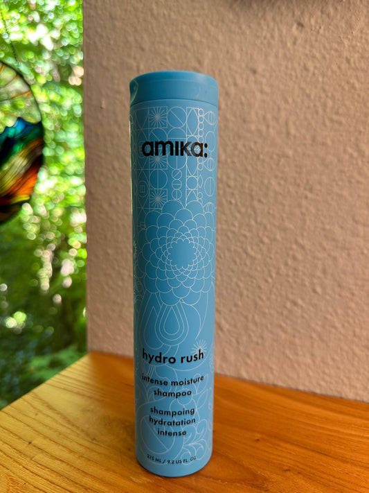Amika Hydro Rush Intense Moisture Shampoo with Hyaluronic Acid