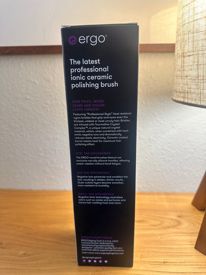 Ergo Ceramic Round Brush 2 inch diameter