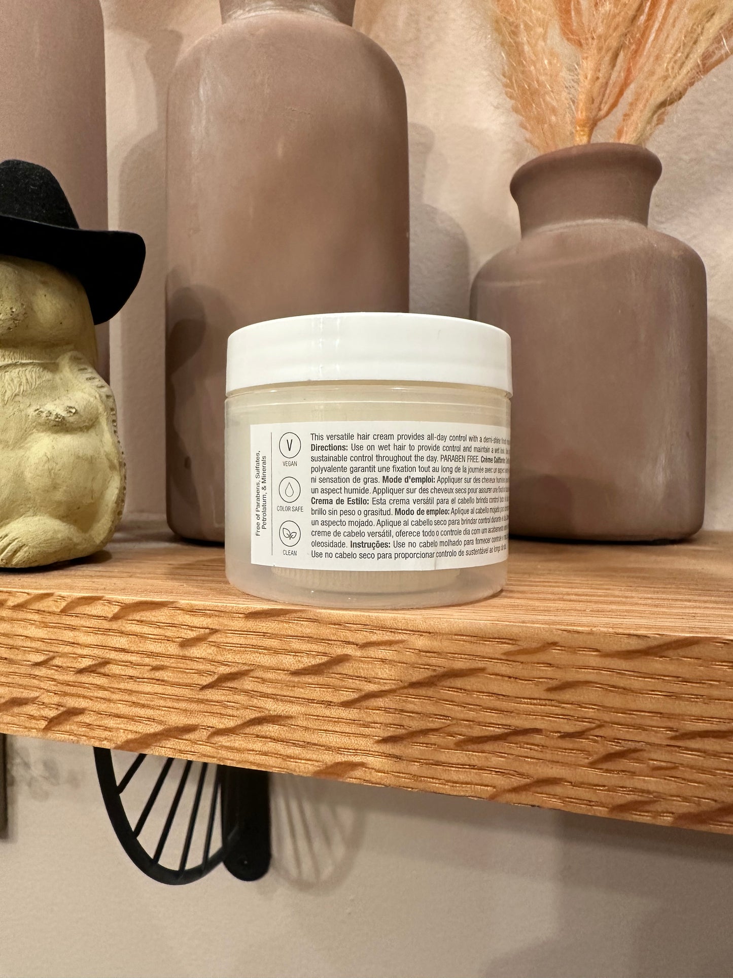 VoCÊ Haircare – Natural Style Me Cream | Anti-Frizz, Weightless Hold, Shine Enhancing, Non-Toxic, Vegan Haircare