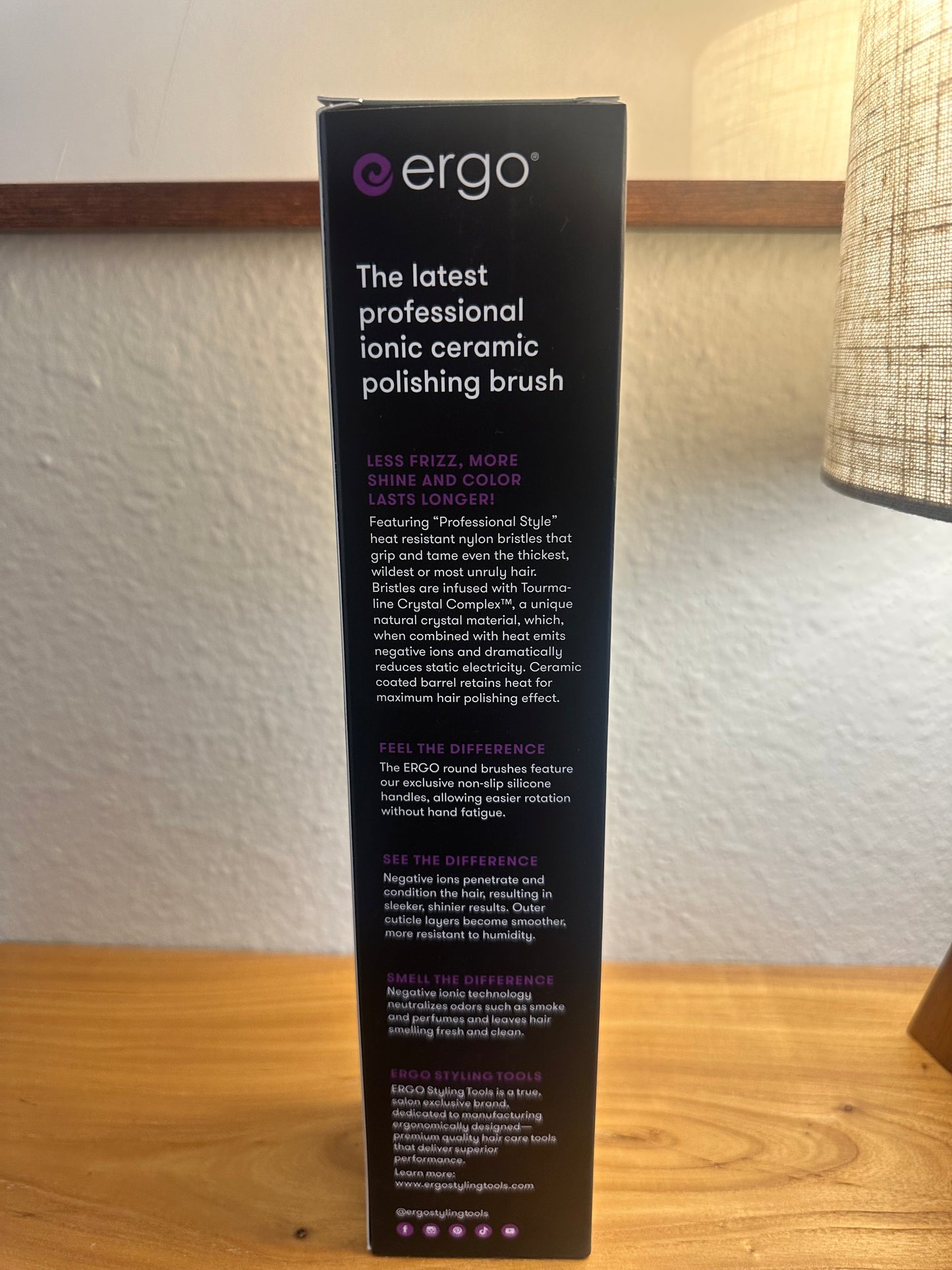 Ergo Ceramic Round Brush 1.75 inch diameter