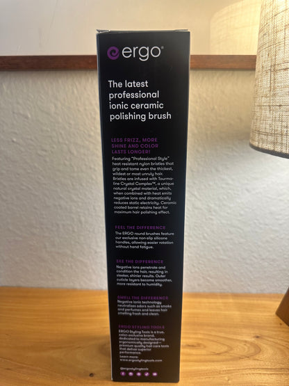 Ergo Ceramic Round Brush 1.75 inch diameter